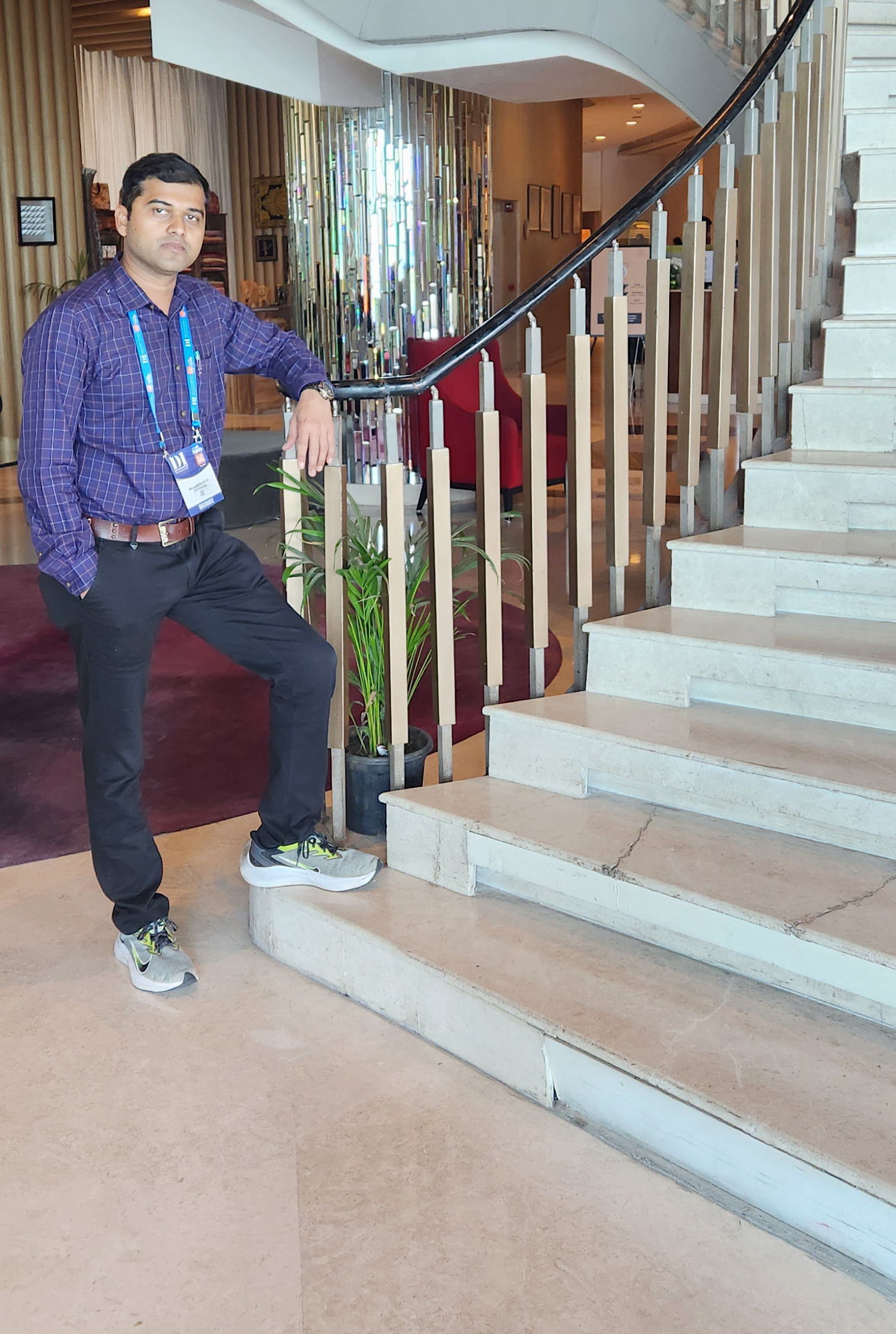 In Delhi for advance laparoscopy training